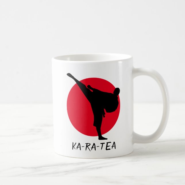 KA-RA-TEA Funny karate coffee mug gift (Right)