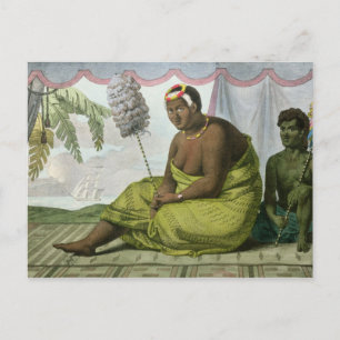 Ka'ahumanu, Queen of the Sandwich Islands Postcard