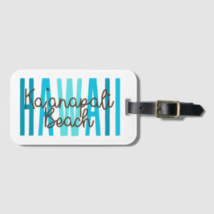 Ka'anapali Beach Hawaii (Ocean) Luggage Tag