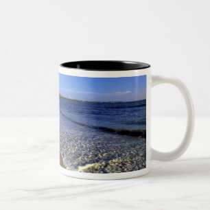 Kaanapali beach, Maui, Hawaii, USA Two-Tone Coffee Mug