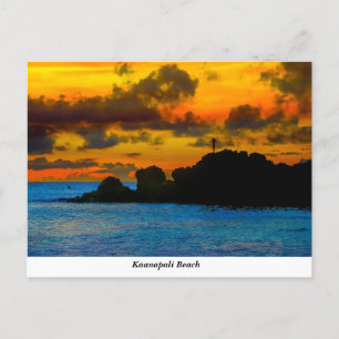 Kaanapali Beach Postcard