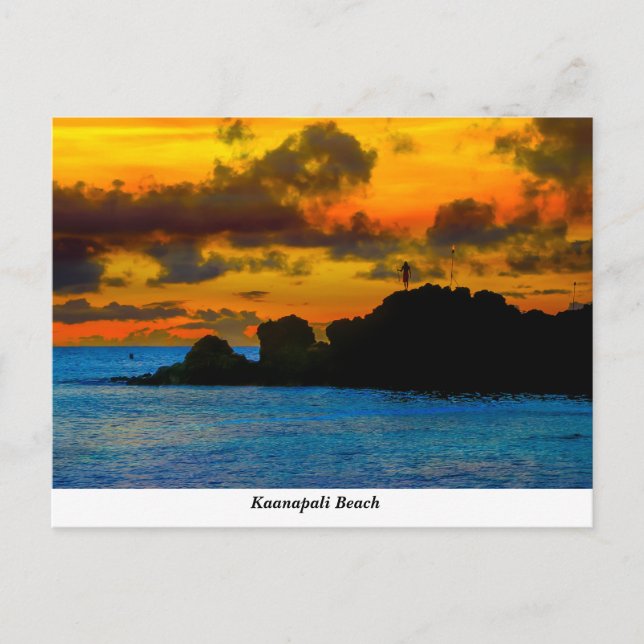 Kaanapali Beach Postcard (Front)