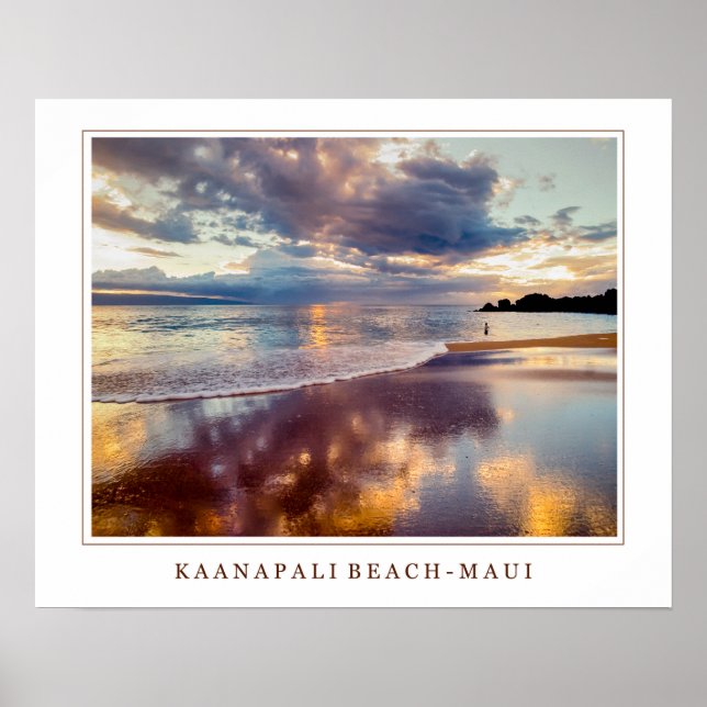 Kaanapali Beach Poster (Front)