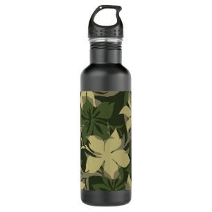Kaanapali Camo Hawaiian Hibiscus Tonal 710 Ml Water Bottle