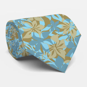 Kaanapali Camo Hawaiian Two-sided Printed Tie
