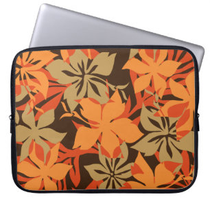 Kaanapali Collage Hawaiian Neoprene Wetsuit Laptop Sleeve
