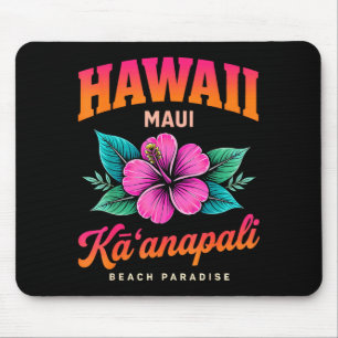 Kaanapali Hawaii Beach Paradise Summer Island Mouse Mat