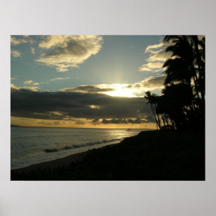 Ka'anapali sunset poster