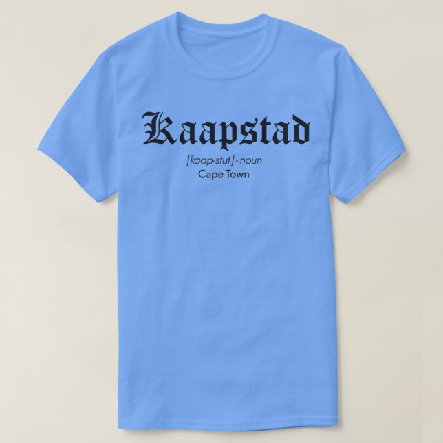 Kaapstad Cape Town 1 T-Shirt (Design Front)