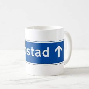 Kaapstad Road sign Coffee Mug