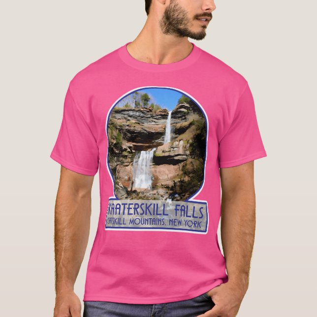 Kaaterskill Falls Catskill Mountains Ny T-Shirt (Front)