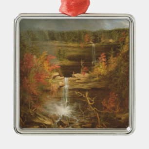 Kaaterskill Falls Metal Tree Decoration