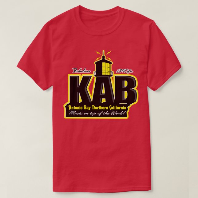 KAB Radio T-Shirt (Design Front)