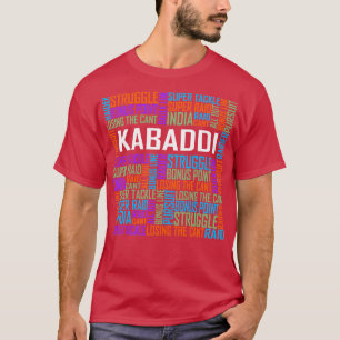 Kabaddi Words T-Shirt