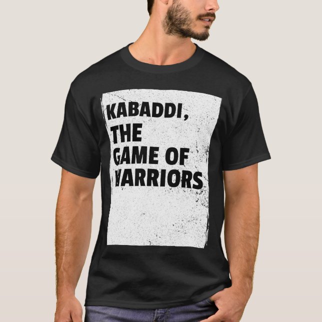 Kabaddihe Game Of Warriors Sport boy retro T-Shirt (Front)
