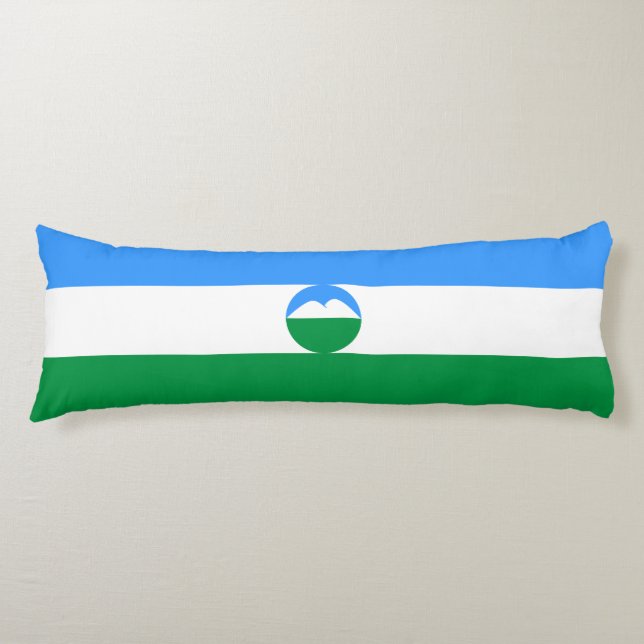 Kabardino Balkaria Flag Body Cushion (Front)