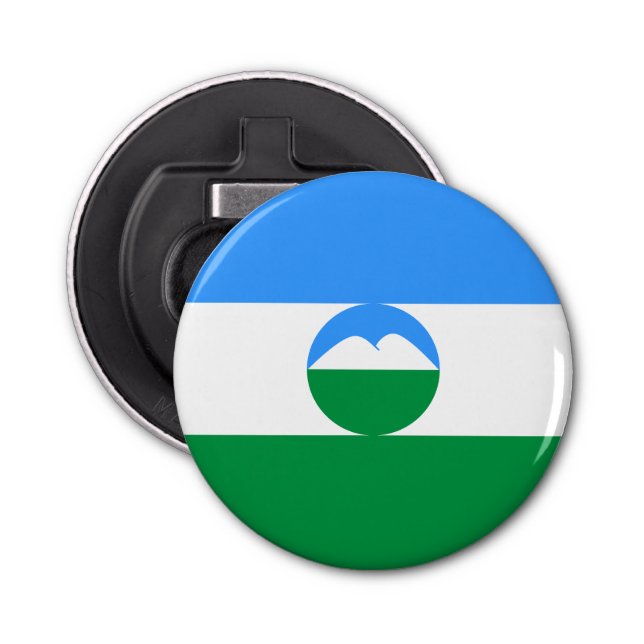 Kabardino Balkaria Flag Bottle Opener (Front)