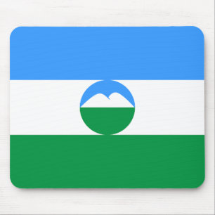 Kabardino Balkaria Flag Mouse Mat