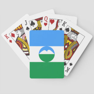 Kabardino Balkaria Flag Playing Cards