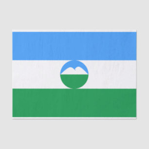 Kabardino Balkaria Flag Tissue Paper