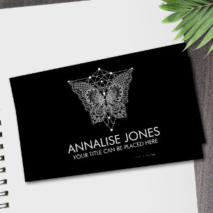 Kabbalah The Tree of Life - Butterfly Ornament Business Card