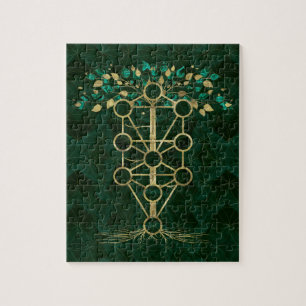Kabbalah The Tree of Life - Etz Hayim Jigsaw Puzzle