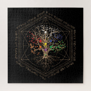Kabbalah The Tree of Life Jigsaw Puzzle
