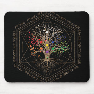 Kabbalah The Tree of Life Mouse Mat