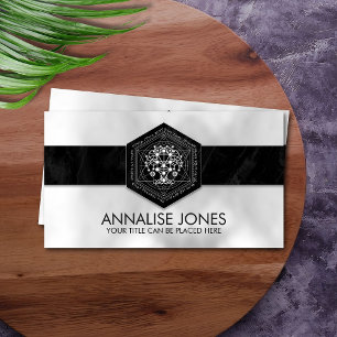 Kabbalah The Tree of Life Sacred Geometry Ornament Business Card
