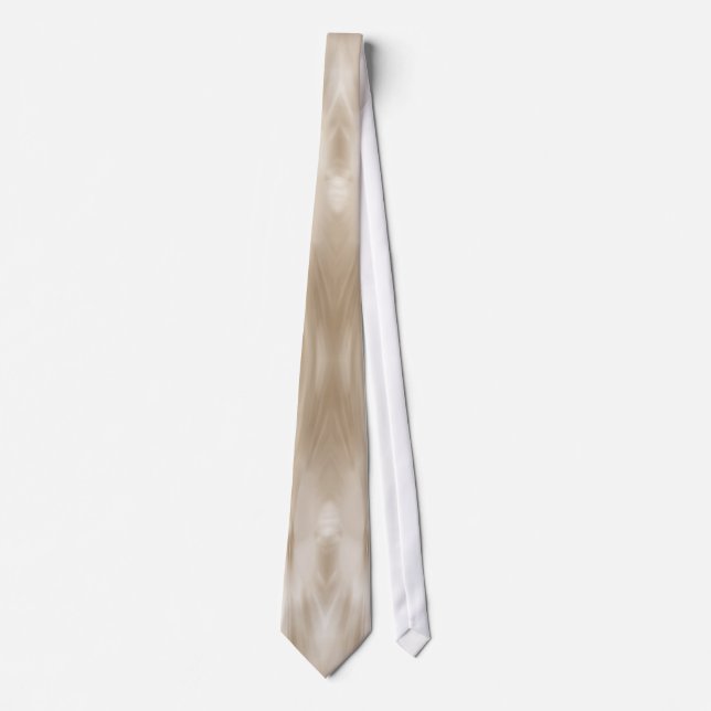 Kabloom Stretch Tie - Taupe (Front)