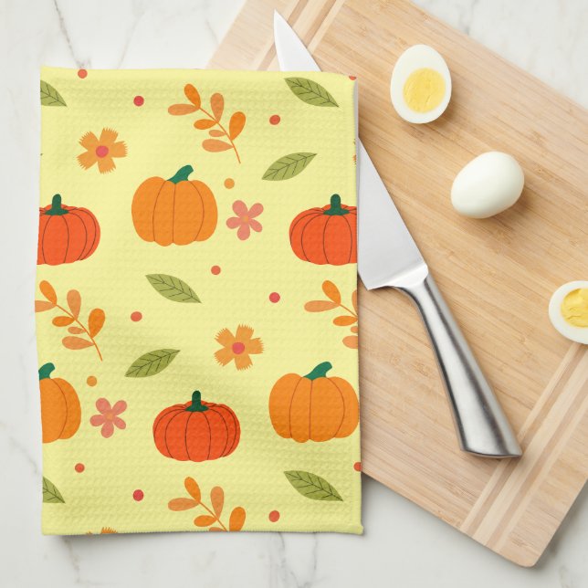 Kabocha Tea Towel (Quarter Fold)