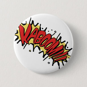 Kaboom !! 6 cm round badge