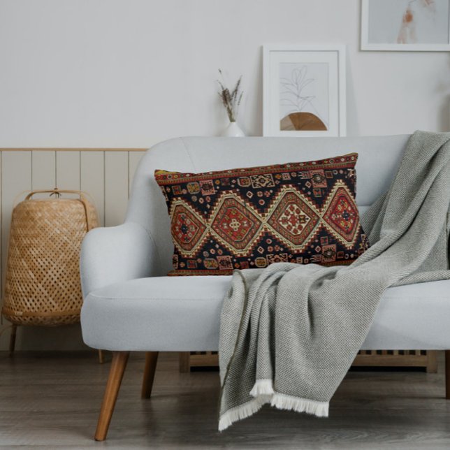 Kabristan carpet design lumbar cushion (Creator Uploaded)