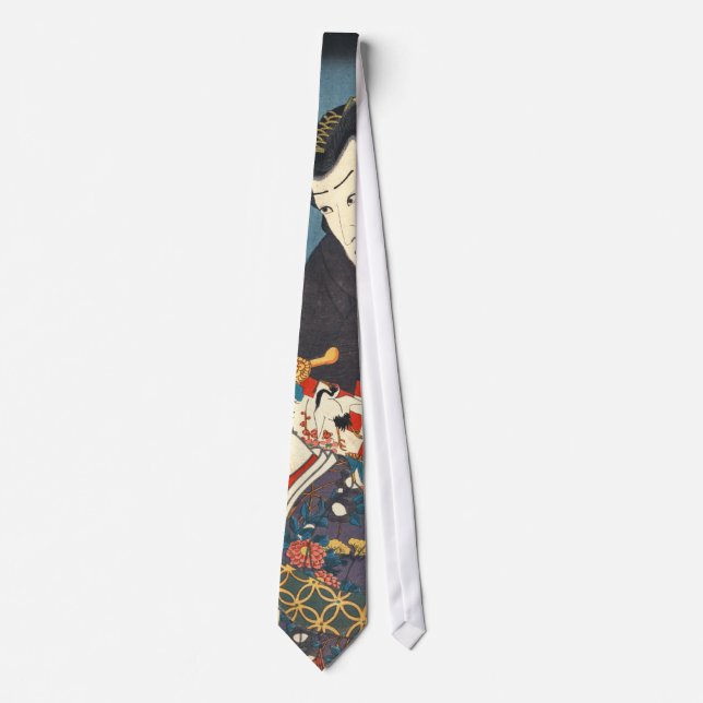 Kabuki Actors 1855 Tie (Front)