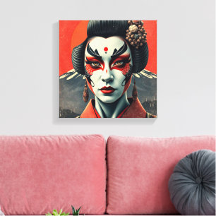Kabuki Canvas Print