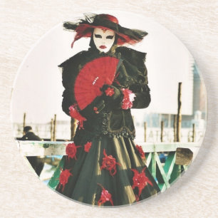 Kabuki Geisha Design Coaster