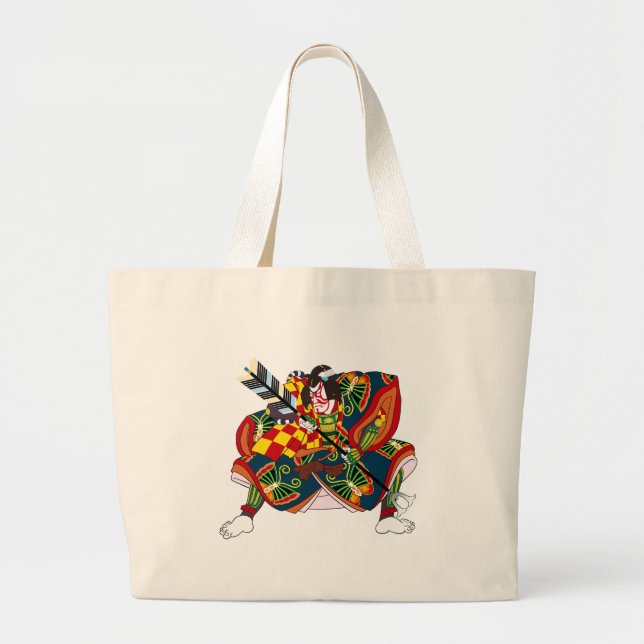 kabuki large tote bag (Front)