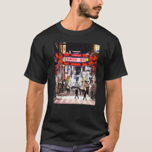 Kabukicho District Tokyo Japan Nightlife Japanese T-Shirt