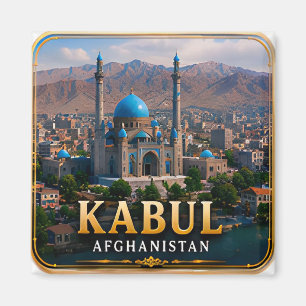 Kabul Afghanistan Historic Capital Journey 📍 Magnet