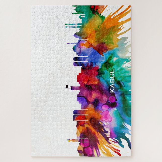 Kabul Skyline Jigsaw Puzzle (Vertical)