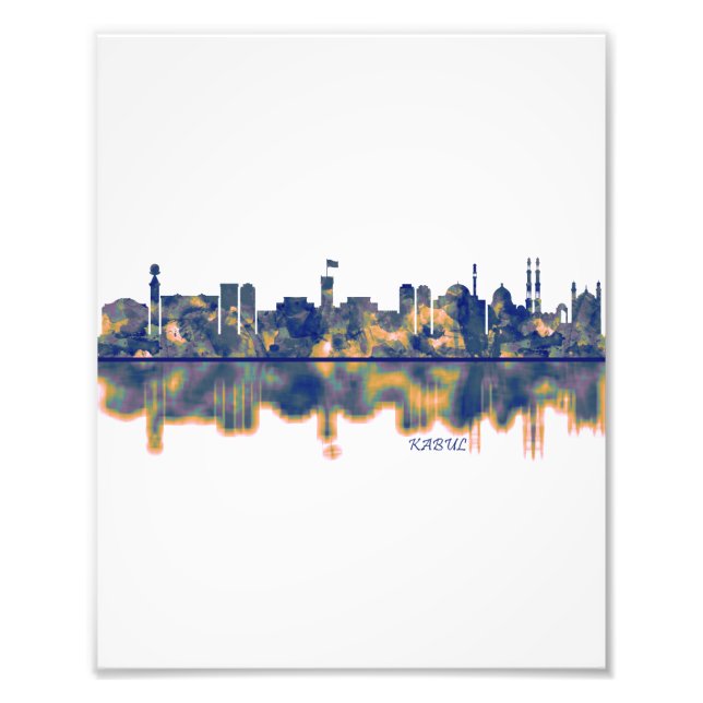 Kabul Skyline Photo Print (Front)