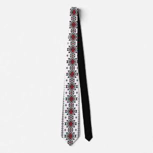 Kabyle pattern tie