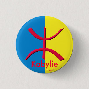 Kabylie 3 Cm Round Badge