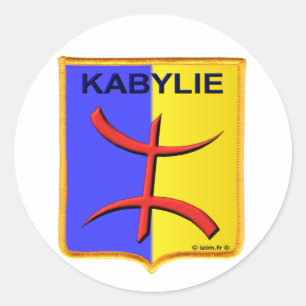 kabylie Kabylian amazigh Algeria Classic Round Sticker