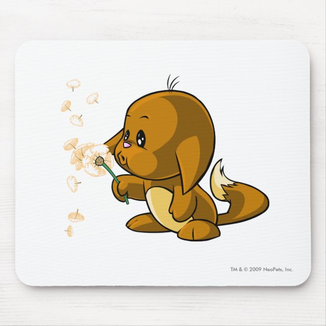 Kacheek Brown Mouse Mat (Front)