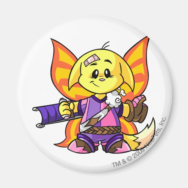 Kacheek Faerieland Player Magnet (Front)