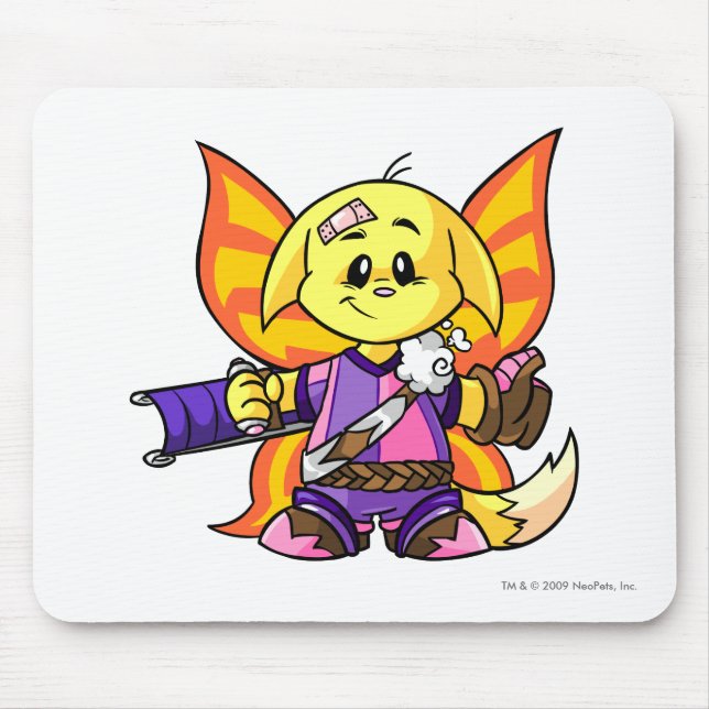 Kacheek Faerieland Player Mouse Mat (Front)