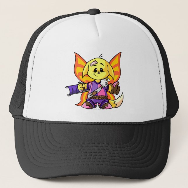 Kacheek Faerieland Player Trucker Hat (Front)