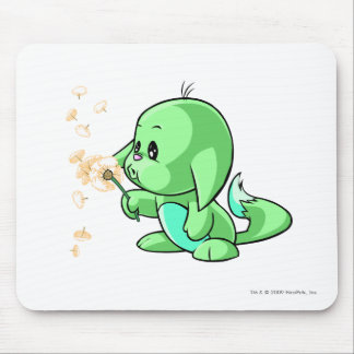 Kacheek Green Mouse Mat