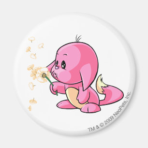 Kacheek Pink Magnet